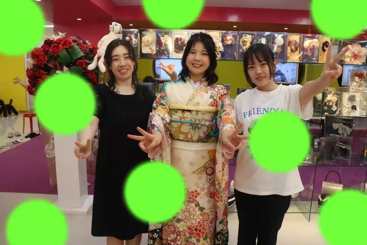 TAKAZEN神戸店　成人式　振袖　レンタル　カワイイ　正統派古典　前撮り撮影会　