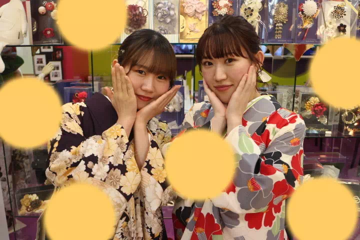 TAKAZEN神戸店はかま　前撮り撮影会　イマドキ　カワイイ　コディネート　振袖　レンタル　袴　