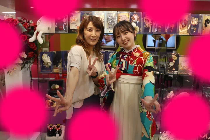TAKAZEN　前撮り撮影会　卒業式　袴　カラフル　かわいい　イマドキ