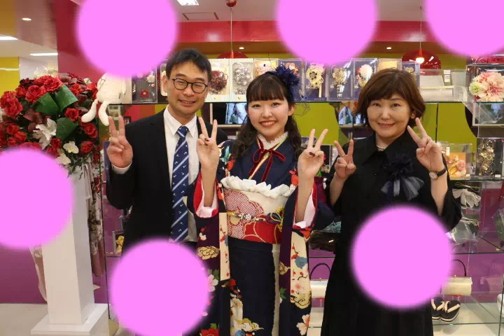 TAKAZEN神戸店レトロ　前撮り撮影会　イマドキ　カワイイ　コディネート　振袖　レンタル　袴　