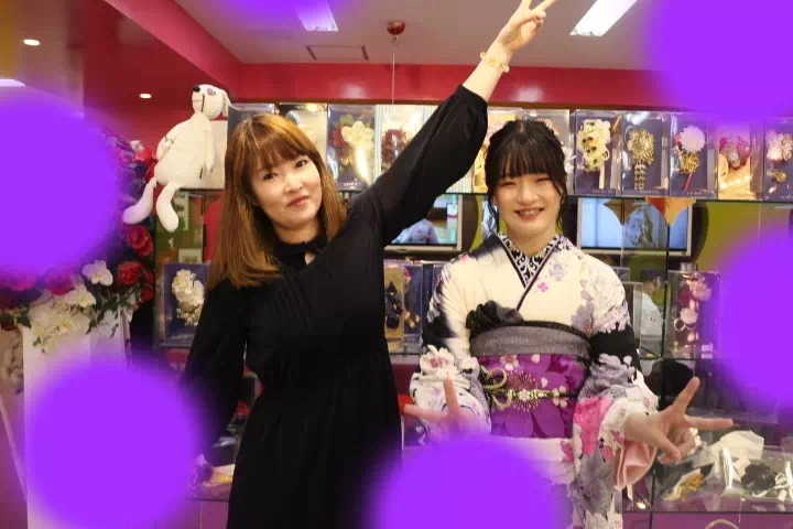 前撮り　振袖　撮影会　かわいい　イマドキ　TAKAZEN神戸店