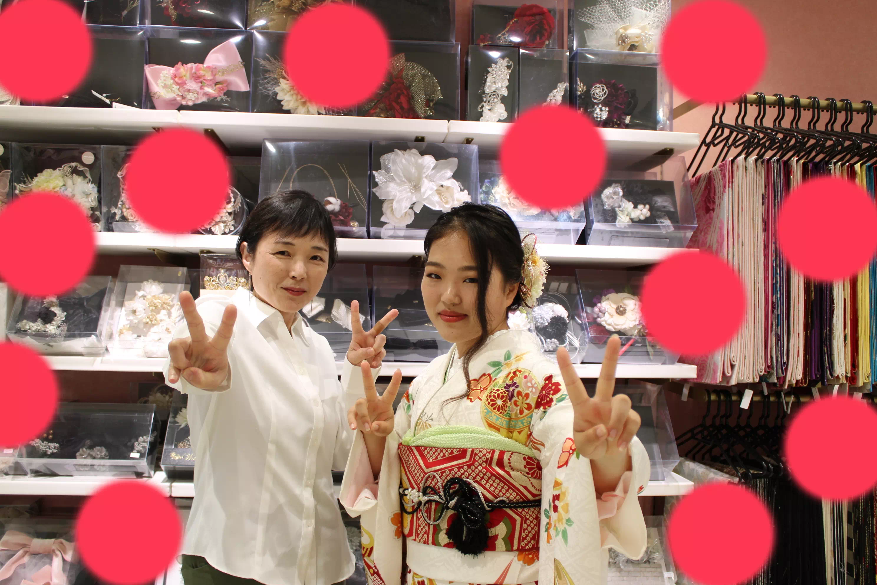 TAKAZEN姫路店　姫路市　成人式　卒業式　袴　振袖　イマドキ振袖　加古川市　高砂市　前撮り