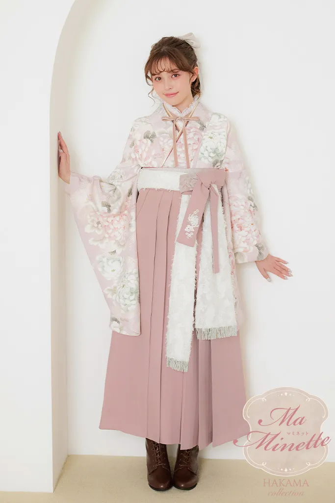 卒業式　レンタル　袴　可愛い　今どき　淡い色