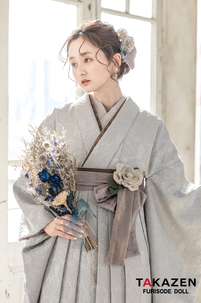 卒業式　レンタル　袴　可愛い　今どき　淡い色