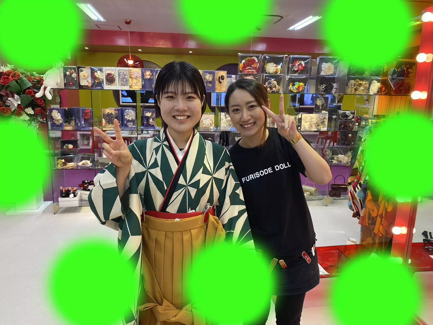 TAKAZEN神戸店　前撮り撮影会　卒業式　袴　古典　イマドキ　カワイイ　コディネート