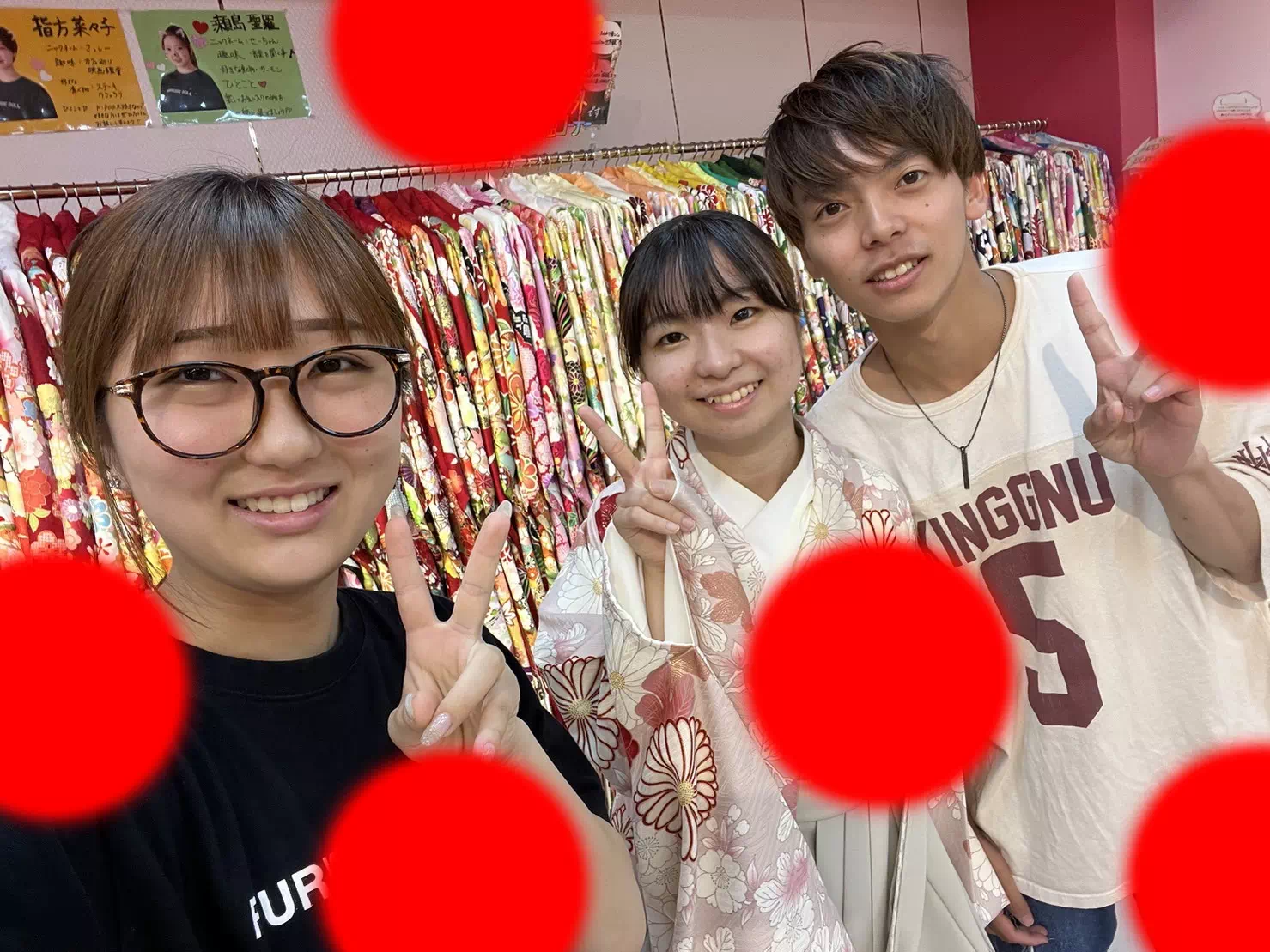TAKAZEN神戸店はかま　前撮り撮影会　イマドキ　カワイイ　コディネート　振袖　レンタル　袴　