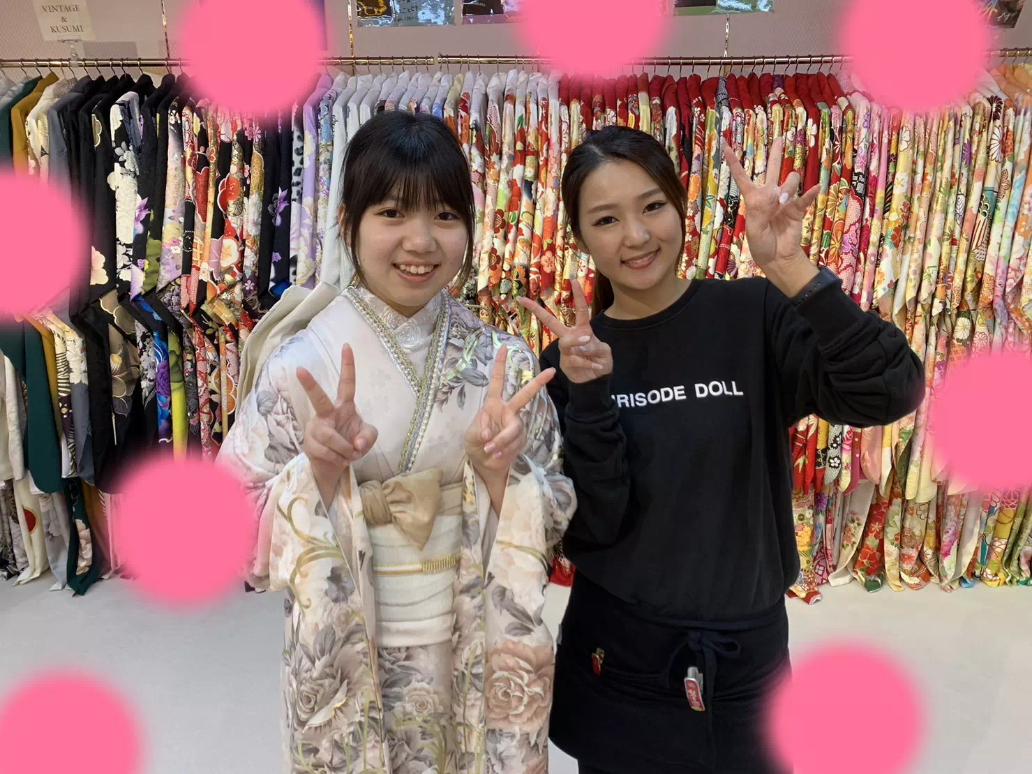 振袖　レンタル　くすみカラー　写真プラン　前撮り撮影会　ペット可　かわいい　イマドキ　神戸　西宮　淡路　明石