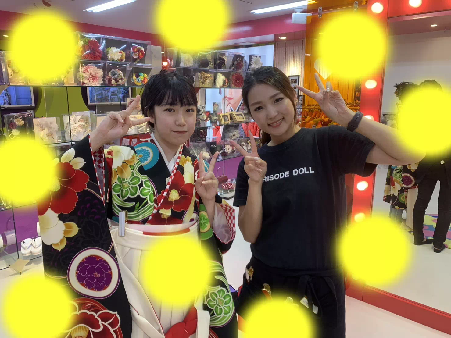 TAKAZEN神戸店　前撮り撮影会　卒業式　袴　古典　イマドキ　カワイイ　コディネート
