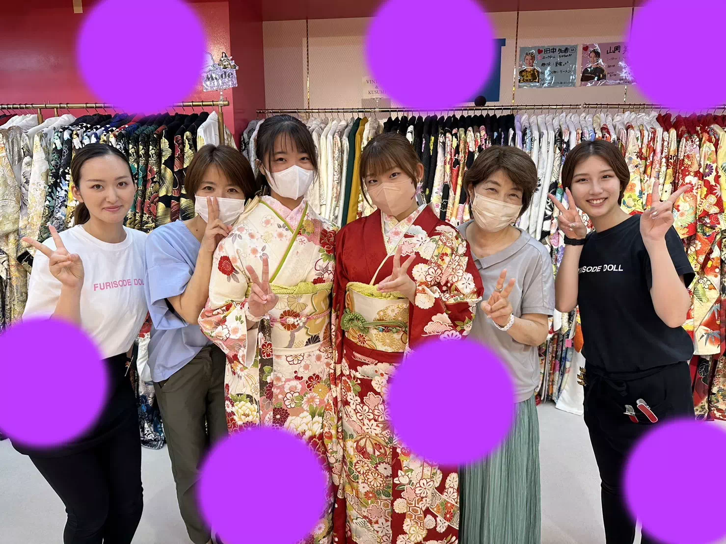 TAKAZEN神戸店　古典　前撮り撮影会　イマドキ　カワイイ　コディネート　振袖　レンタル　袴　