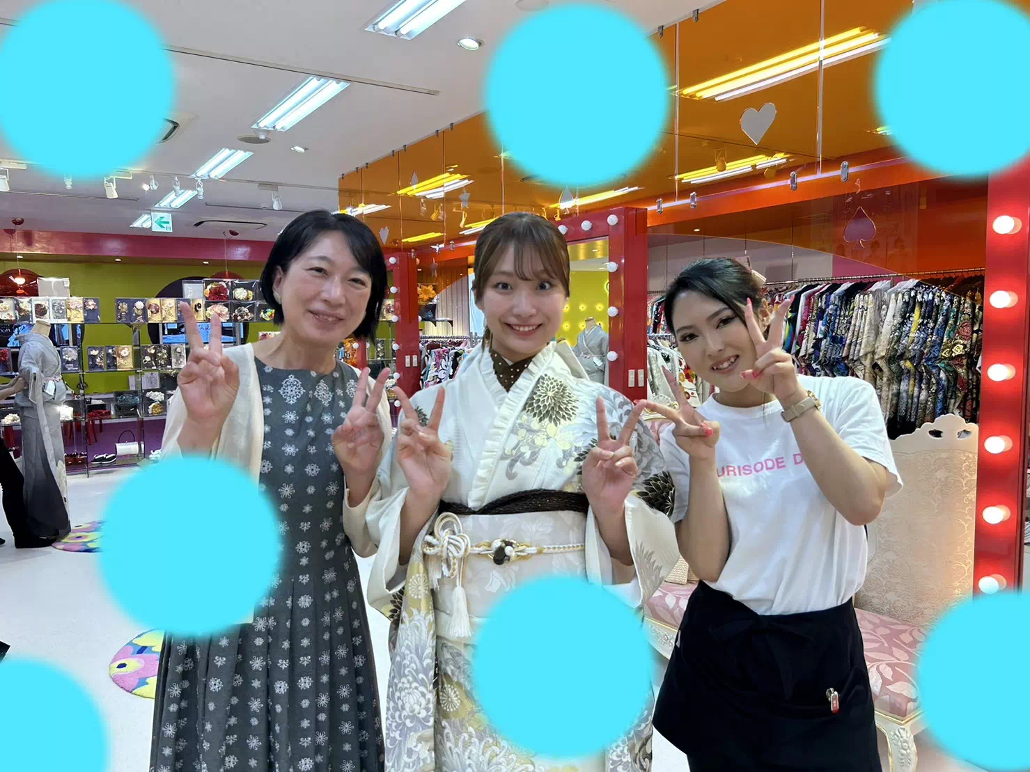 TAKAZEN神戸店　成人式　振袖　前撮り撮影会　お写真プラン　イマドキ　くすみカラー　くすみ古典