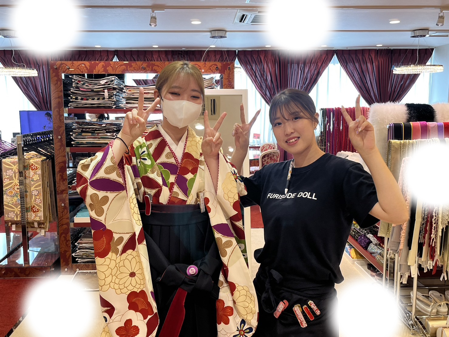 袴　かわいい　梅田