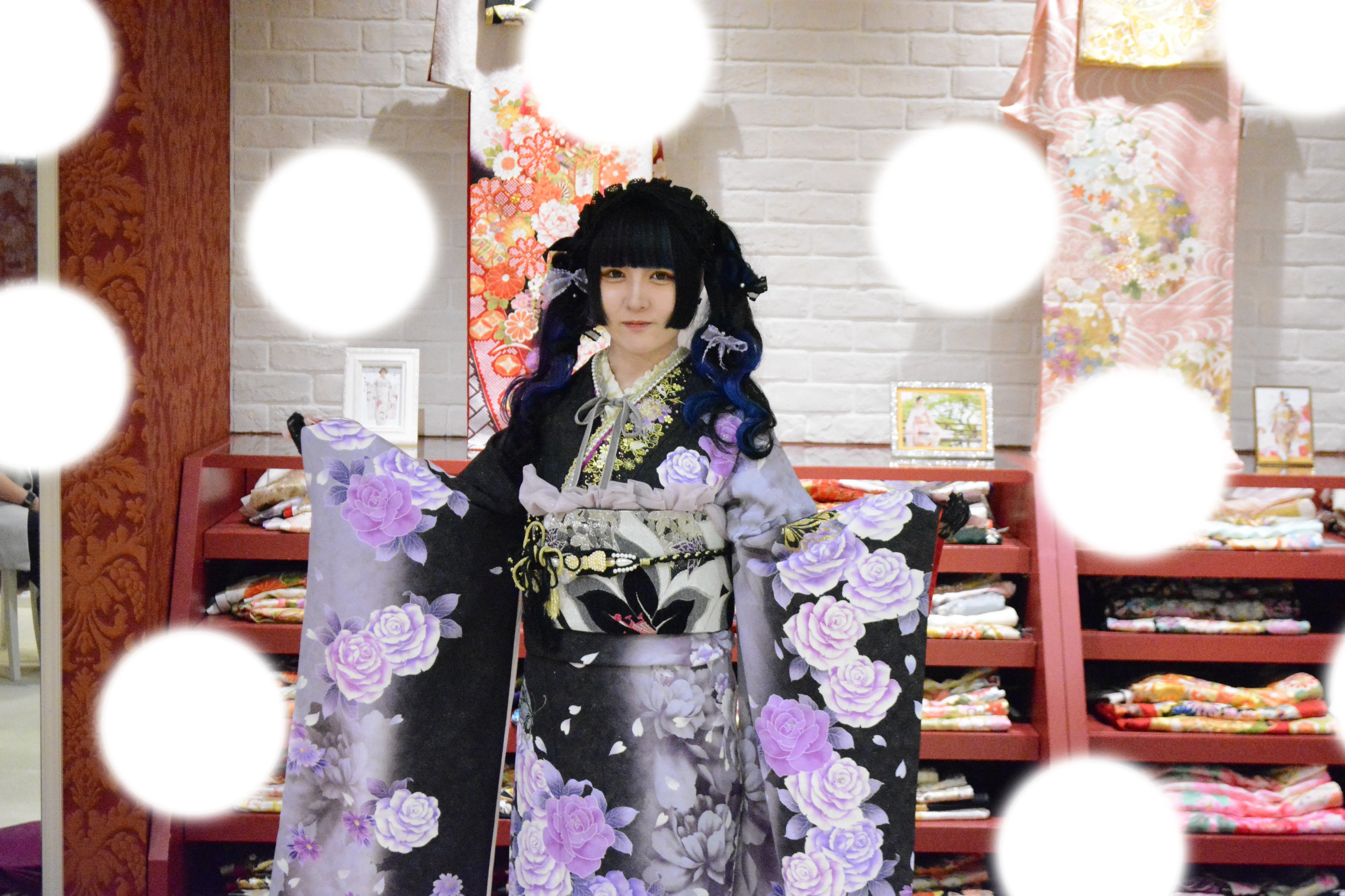 振袖　成人式　TAKAZEN