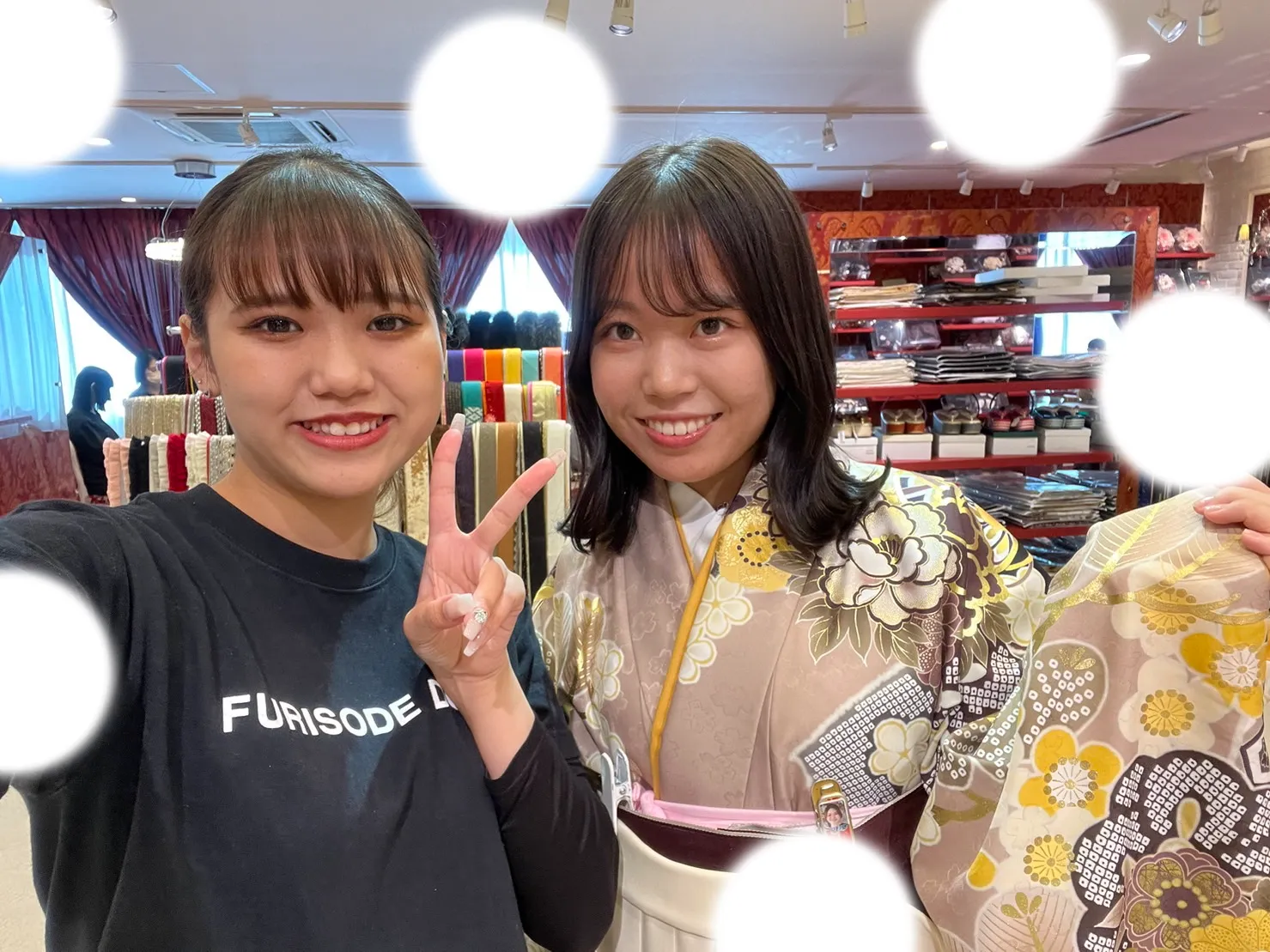 袴レンタル　卒業式　かわいい　梅田