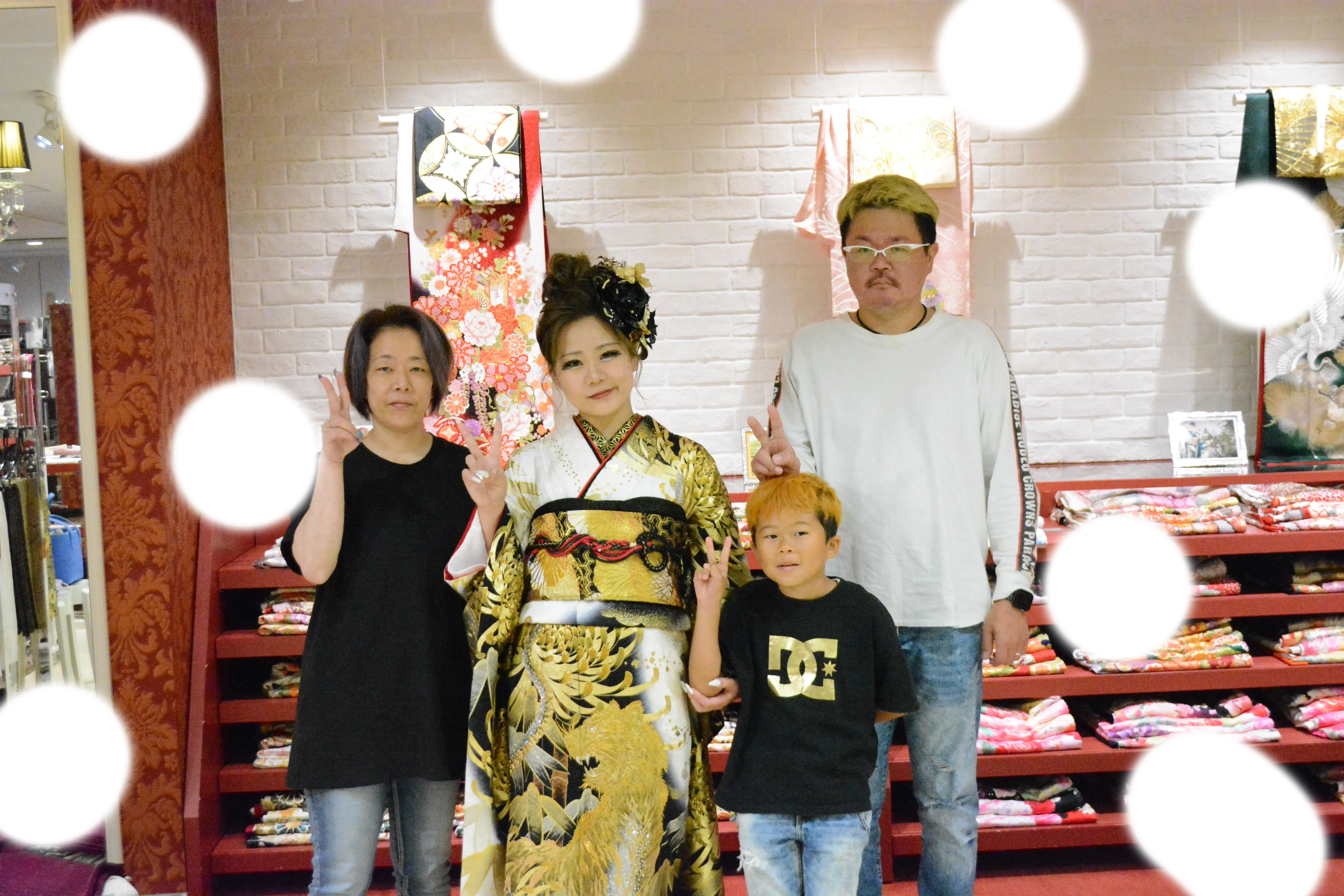 振袖　成人式　TAKAZEN