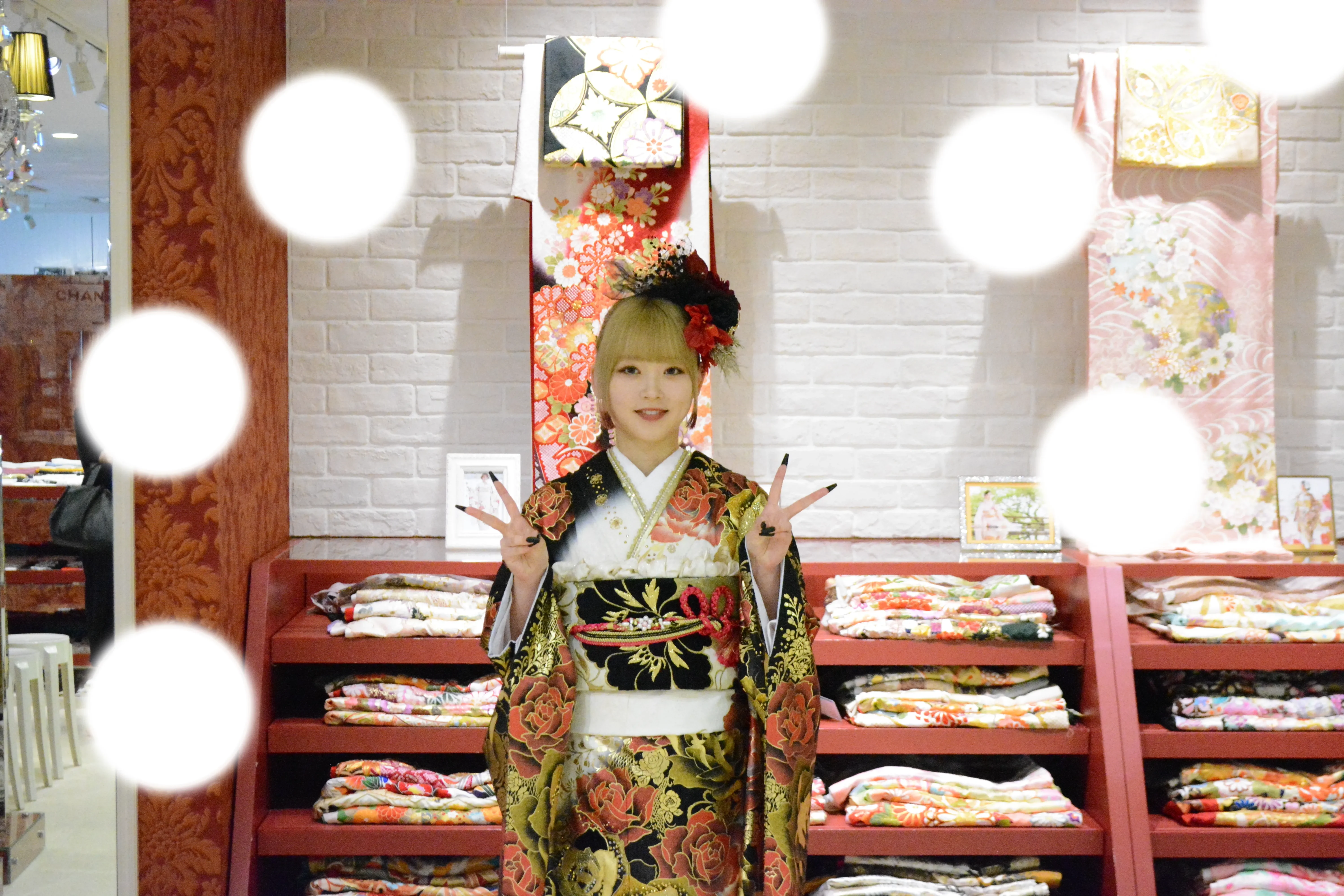 振袖　成人式　TAKAZEN