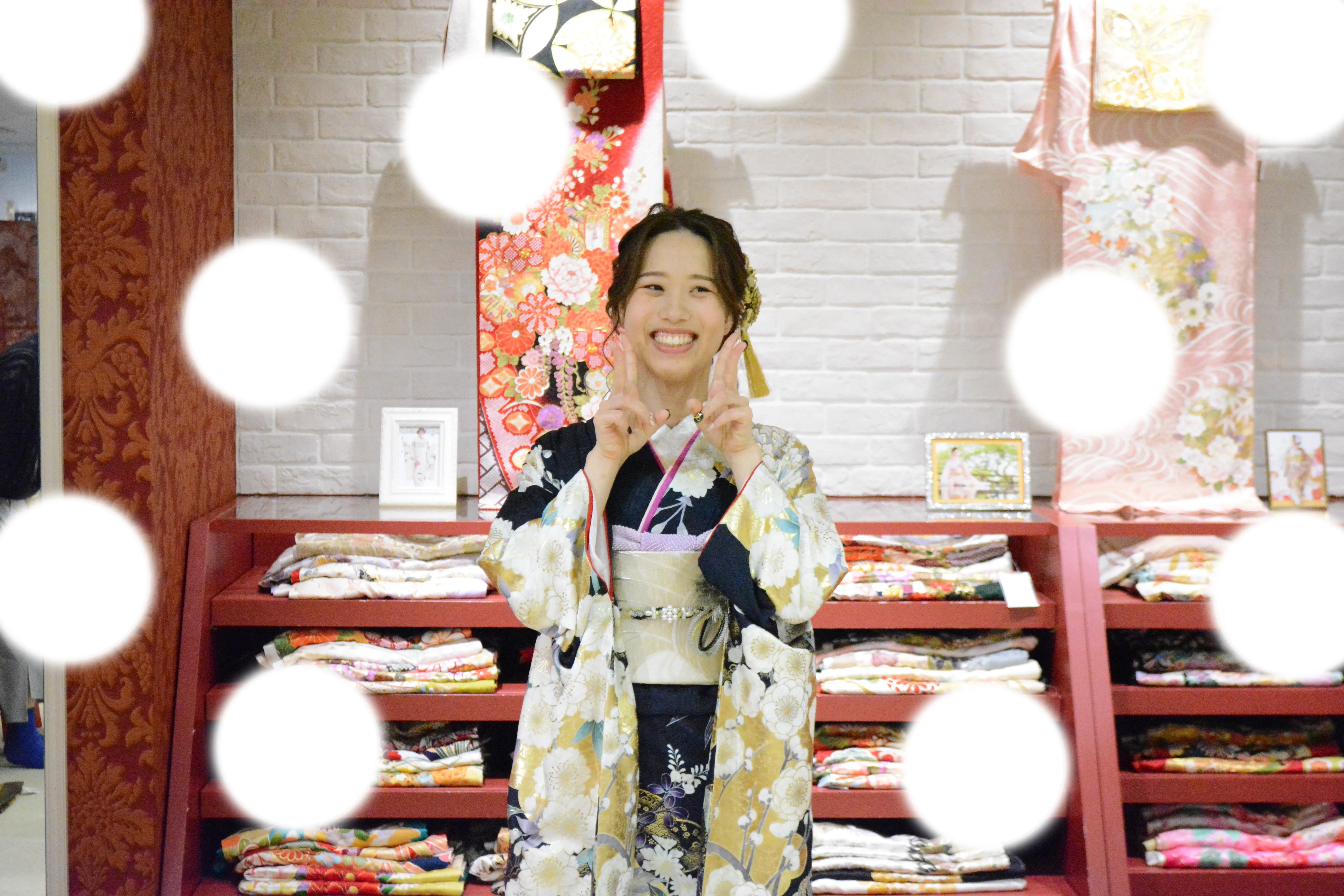 振袖　成人式　TAKAZEN