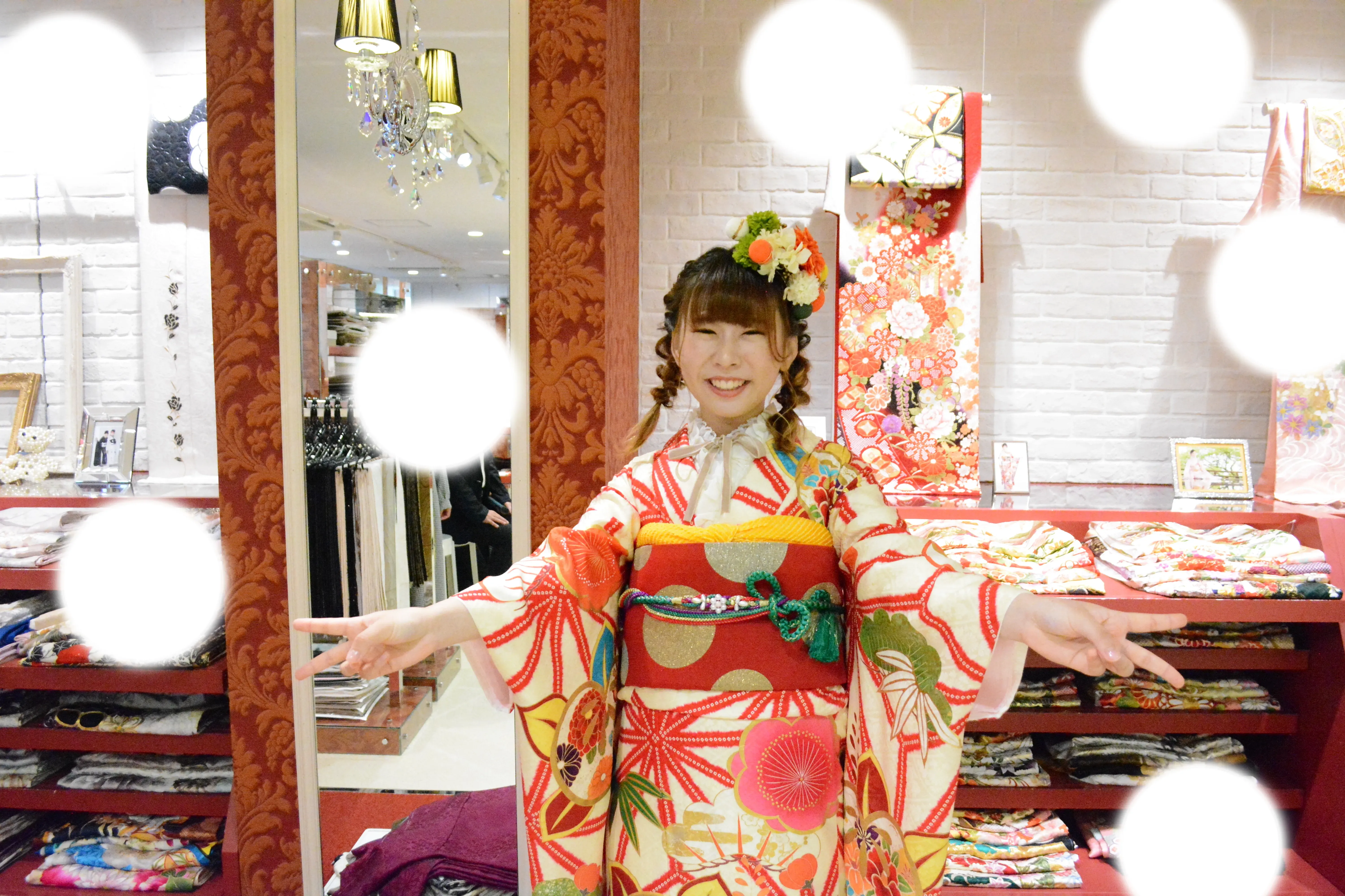 振袖　成人式　TAKAZEN