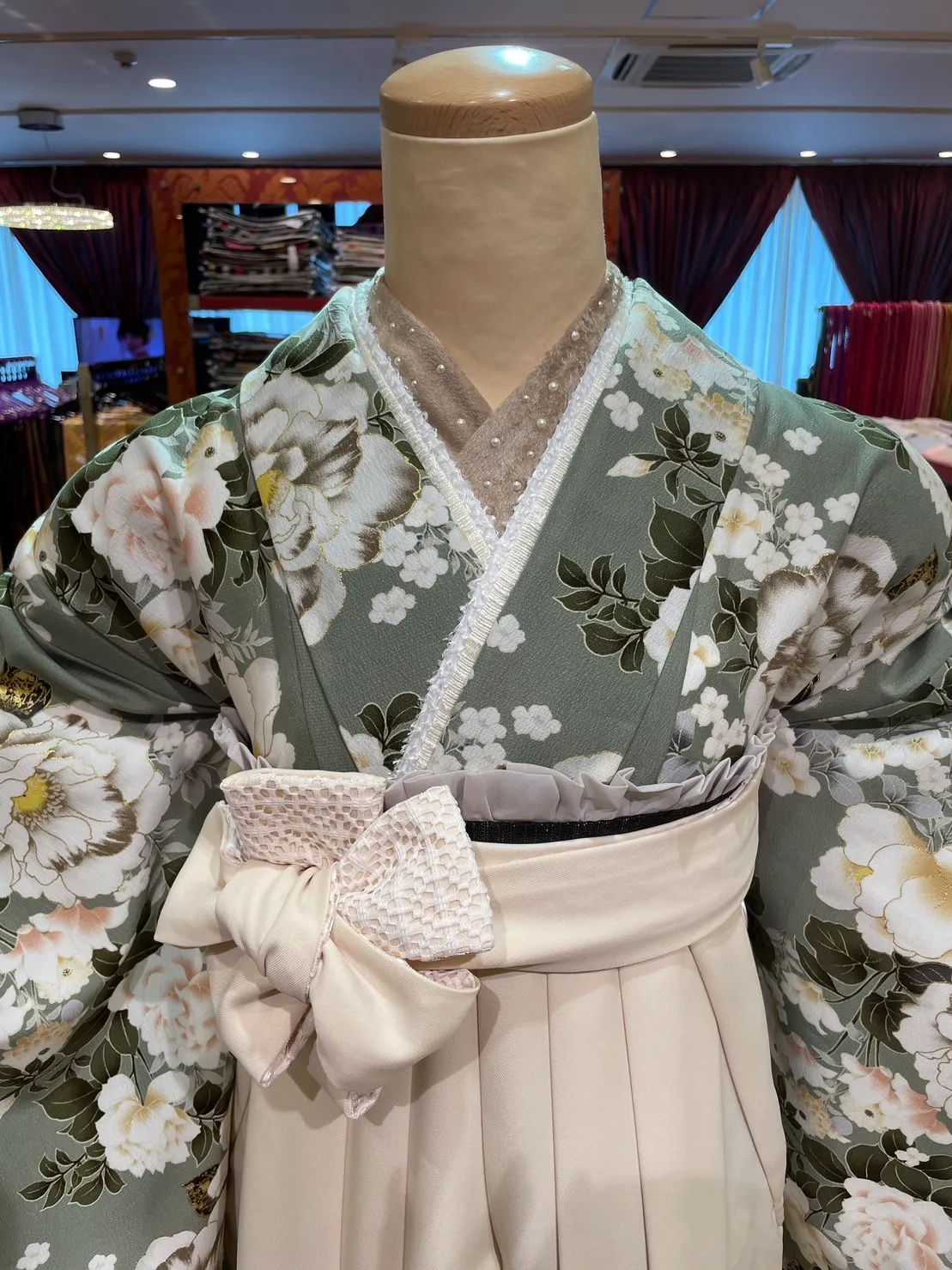 袴レンタル　白袴　くすみ