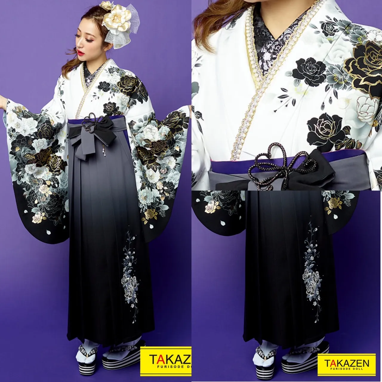振袖レンタル　袴レンタル　奈良　橿原　かわいい　おしゃれ　個性派　かわいい　かっこいい　くすみ　イマドキ　