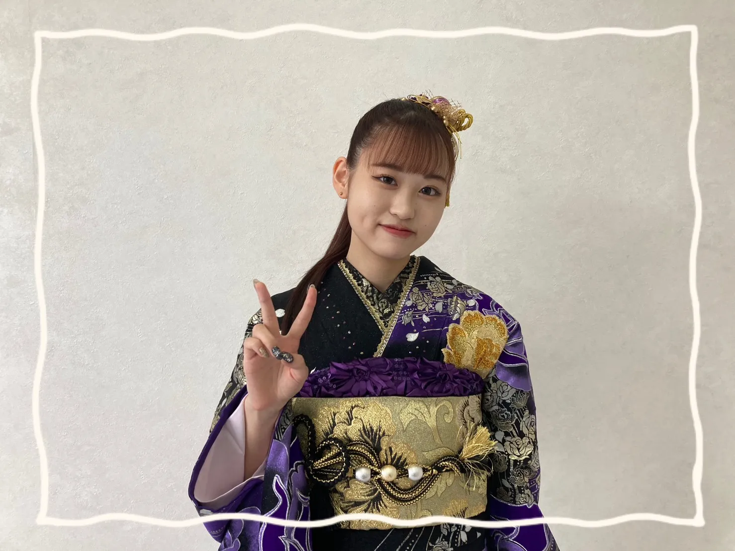 振袖レンタル　奈良　橿原　かわいい　おしゃれ　個性派　かわいい　かっこいい　くすみ　イマドキ　ヘップバーン