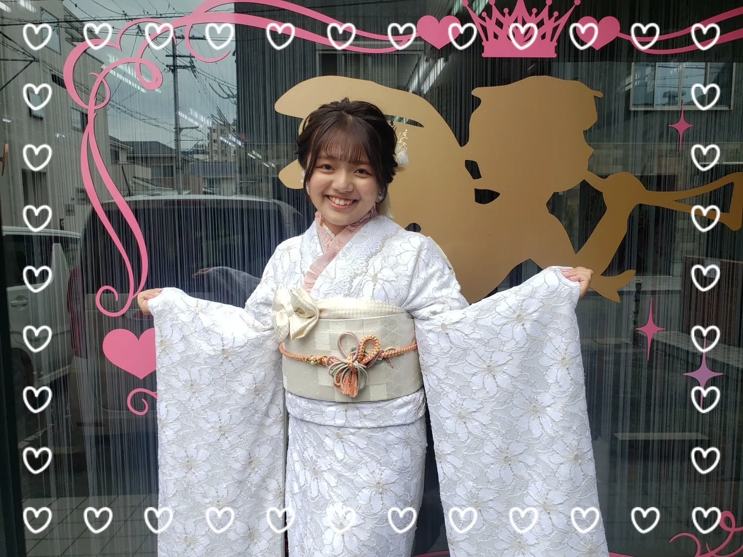 振袖　レンタル　奈良　前撮り撮影会　かわいい　赤　古典　おしゃれ　前撮り撮影会　かわいい　