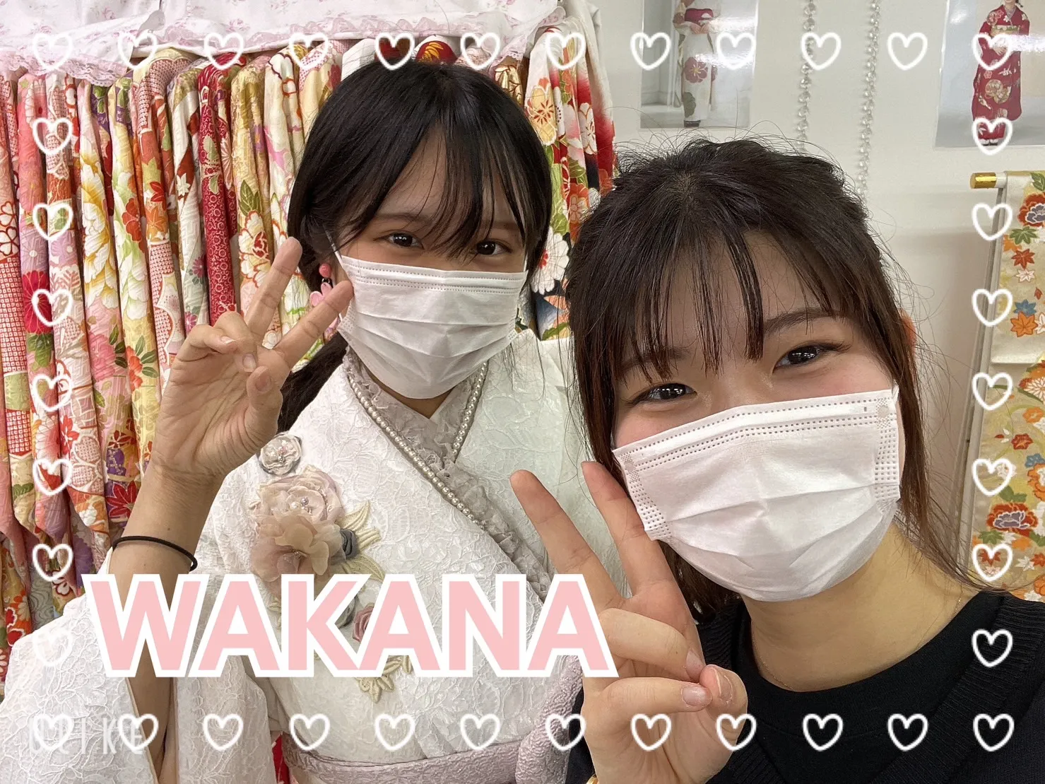 振袖　写真プラン　奈良　前撮り撮影会　かわいい　ミニョン　ふわふわ