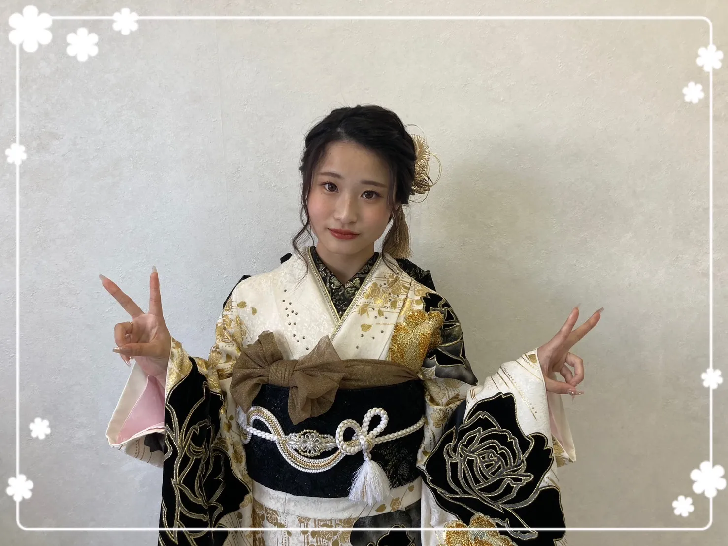 振袖レンタル　奈良　橿原　かわいい　おしゃれ　個性派　かわいい　かっこいい　イマドキ　ヘップバーン