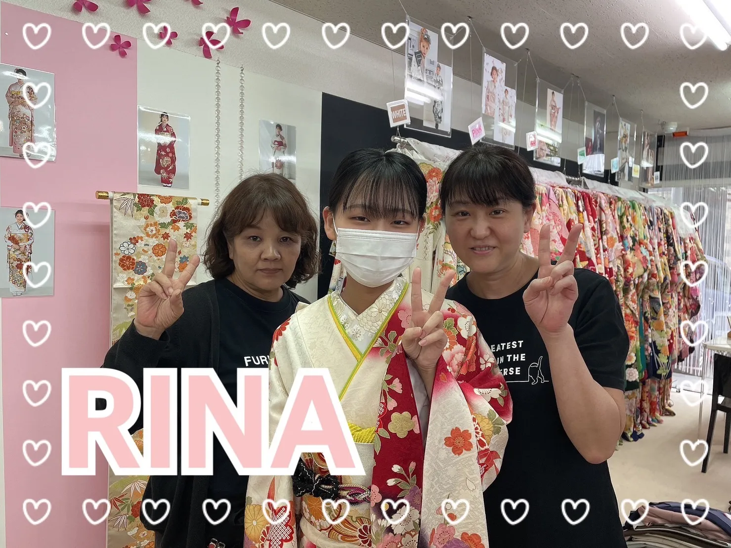 振袖　レンタル　奈良　おしゃれ　古典柄　赤　かわいい