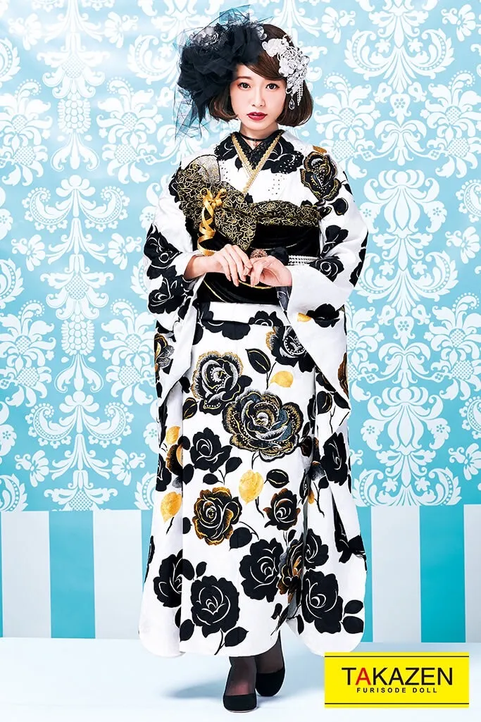 振袖レンタル　奈良　橿原　かわいい　おしゃれ　個性派　かわいい　イマドキ　ヘップバーン