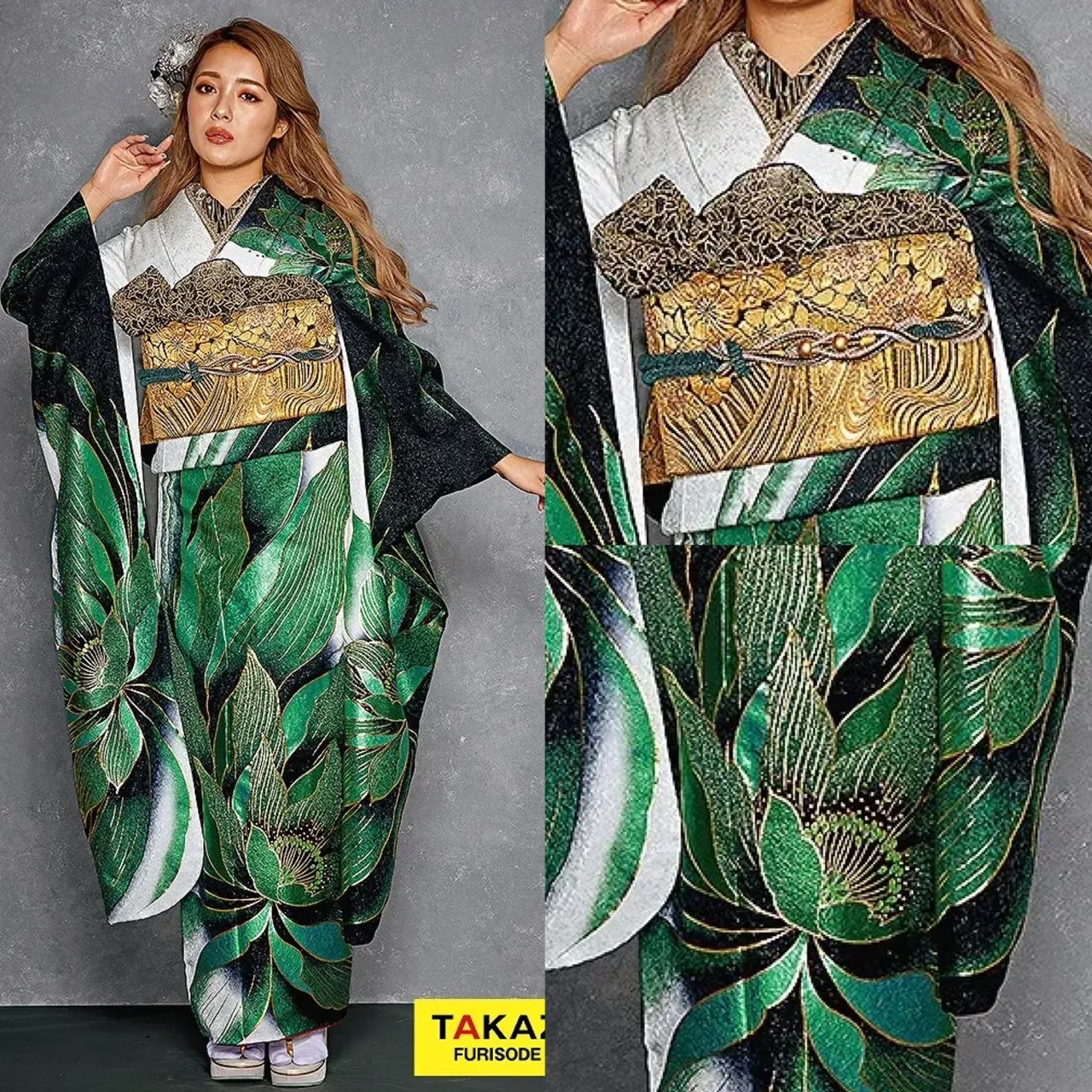 振袖レンタル　奈良　橿原　かわいい　おしゃれ　個性派　かわいい　かっこいい　くすみ　イマドキ　