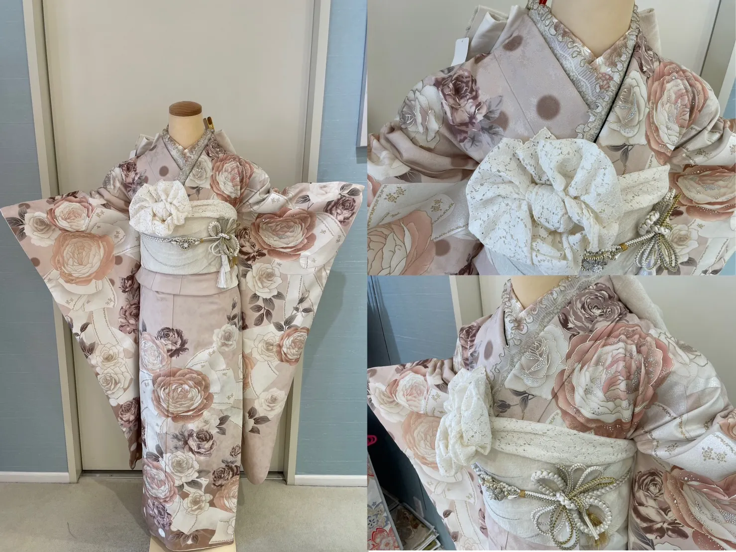 成人式　振袖レンタル　成人式振袖　ヘップバーン　TAKAZENオリジナル　アレンジ