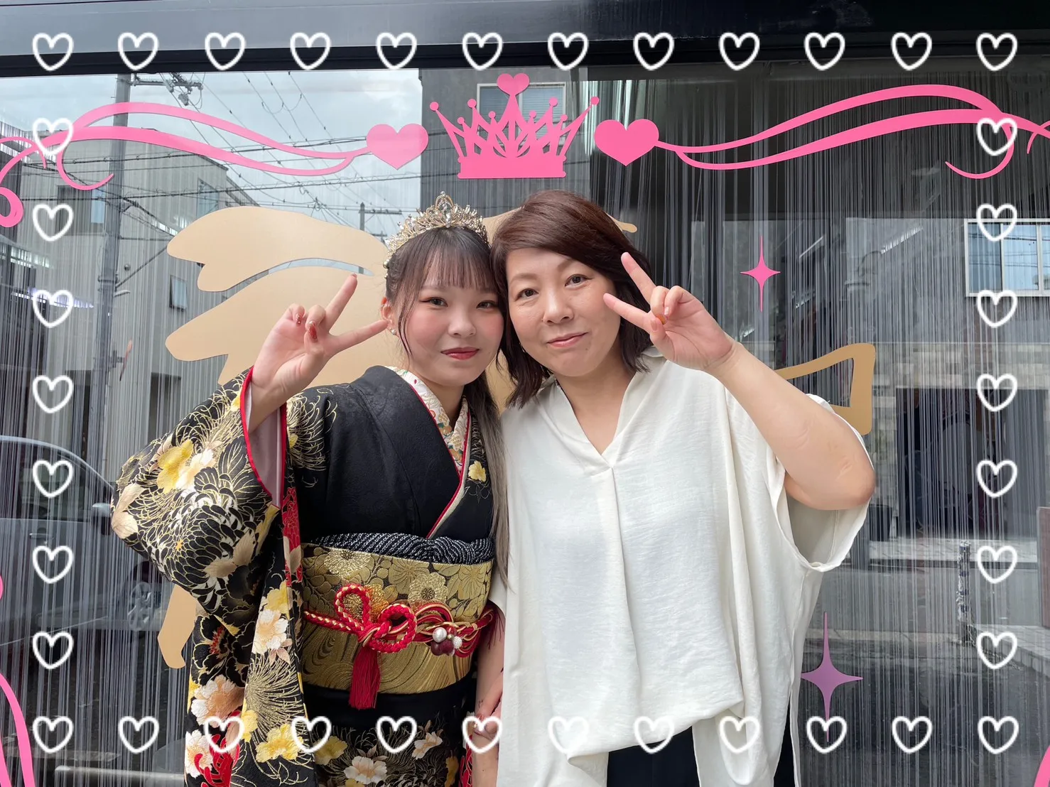 振袖　レンタル　奈良　黄色　赤色　黒色　かっこいい