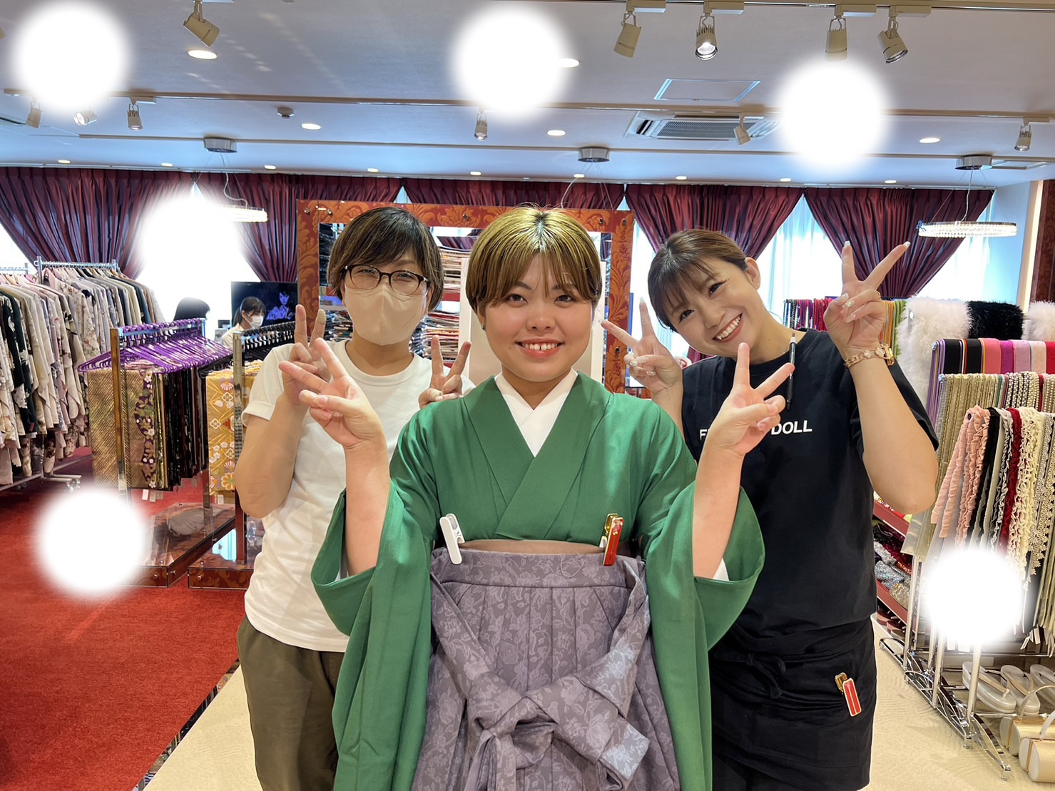 TAKAZEN姫路店　　成人式　卒業式　袴　振袖　イマドキ振袖　加古川市　高砂市　ヘップバーン