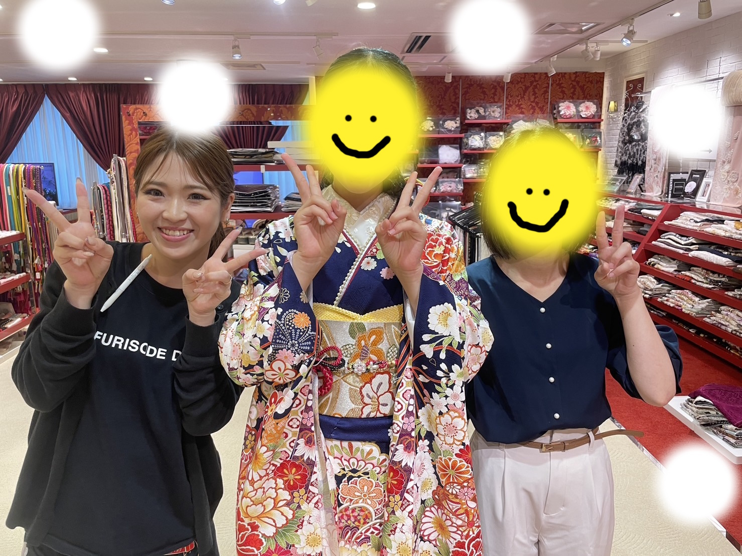 成人式　前撮り　梅田