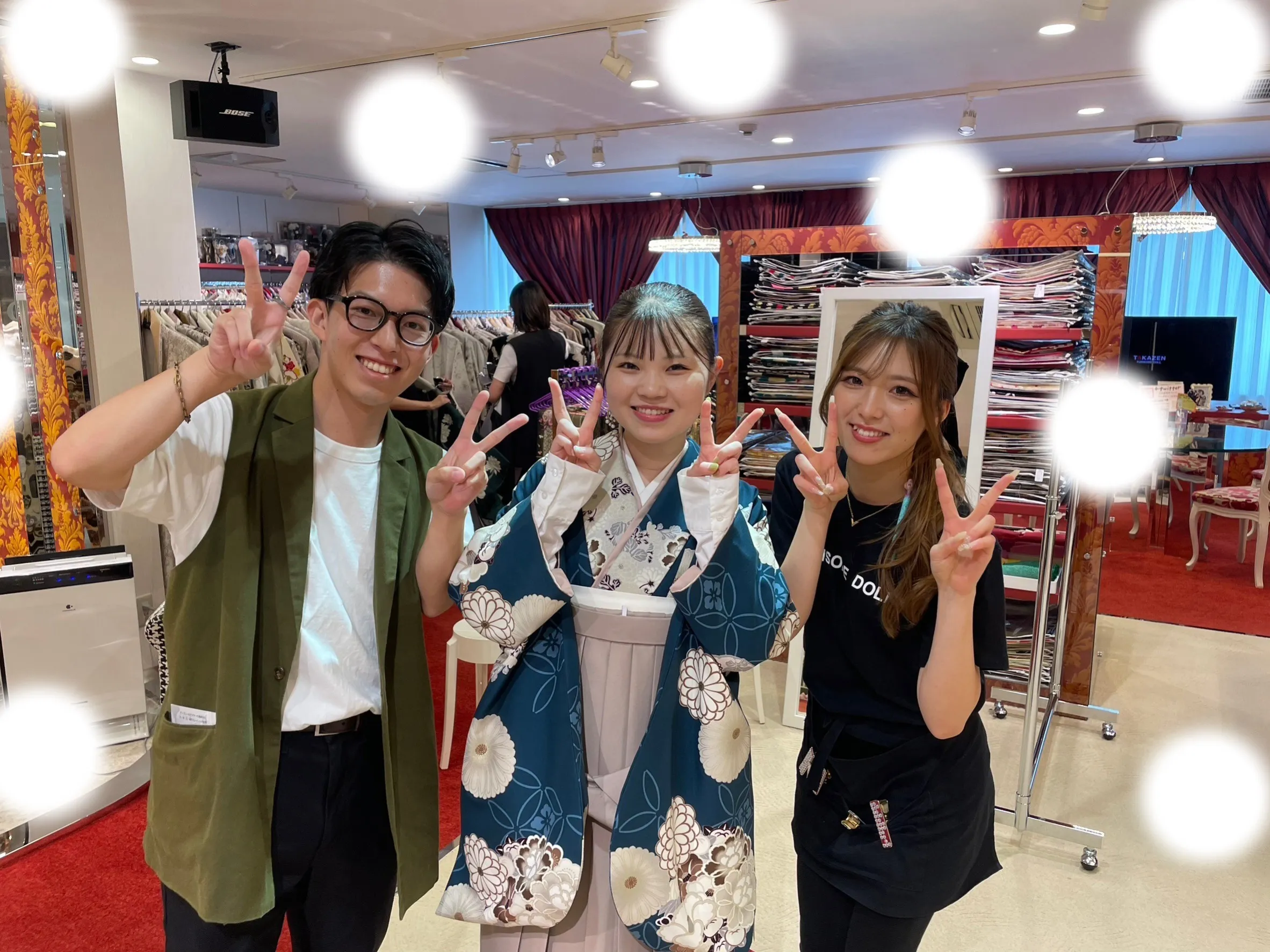 袴レンタル　くすみ　かわいい