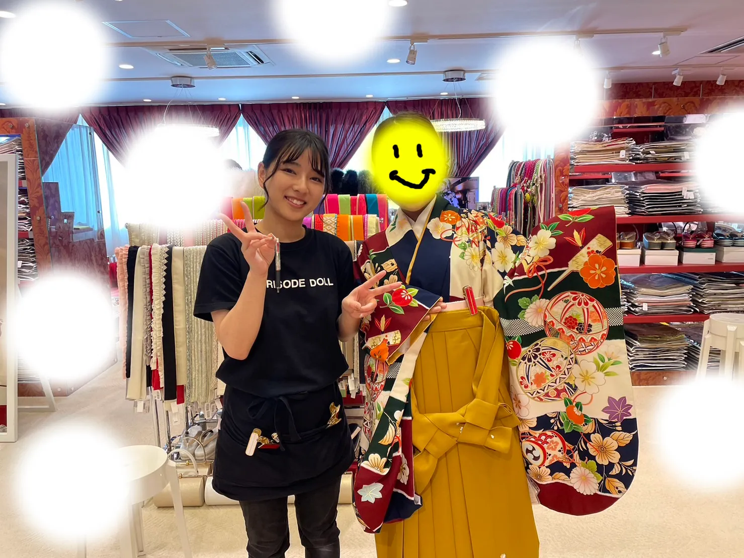袴レンタル　古典　いまどき　かわいい