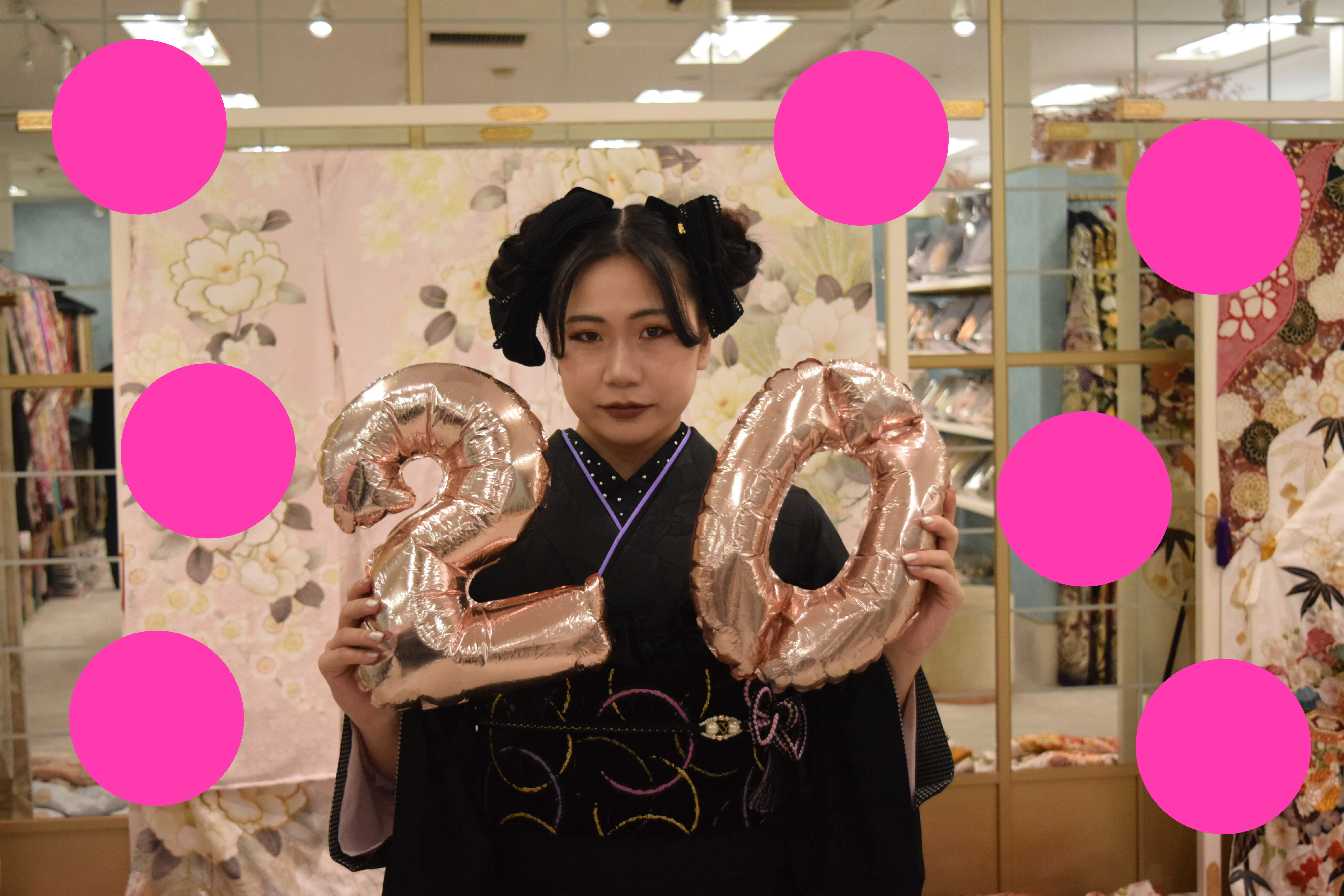 前撮り　振袖　撮影会　レトロ