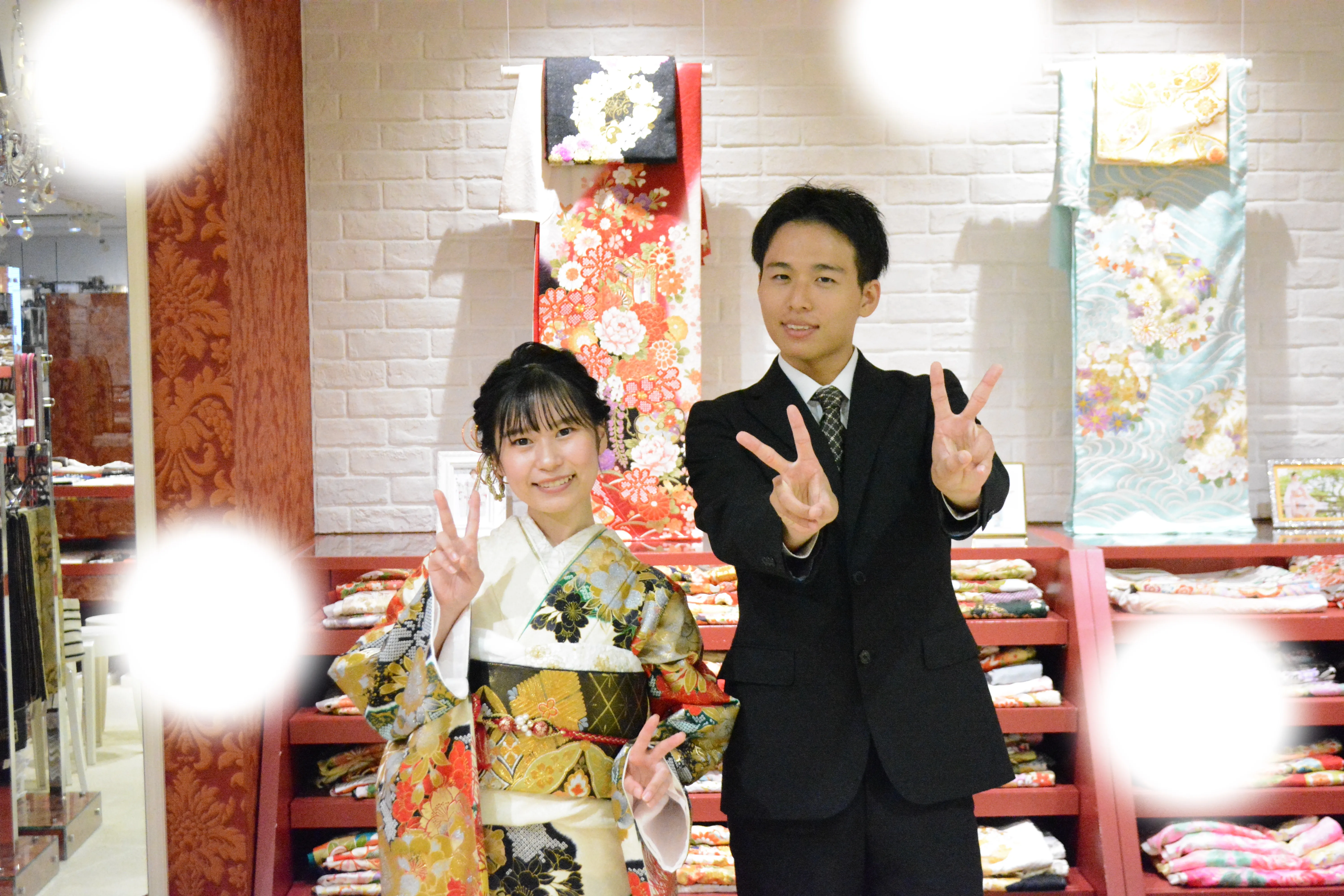 成人式　前撮り　梅田