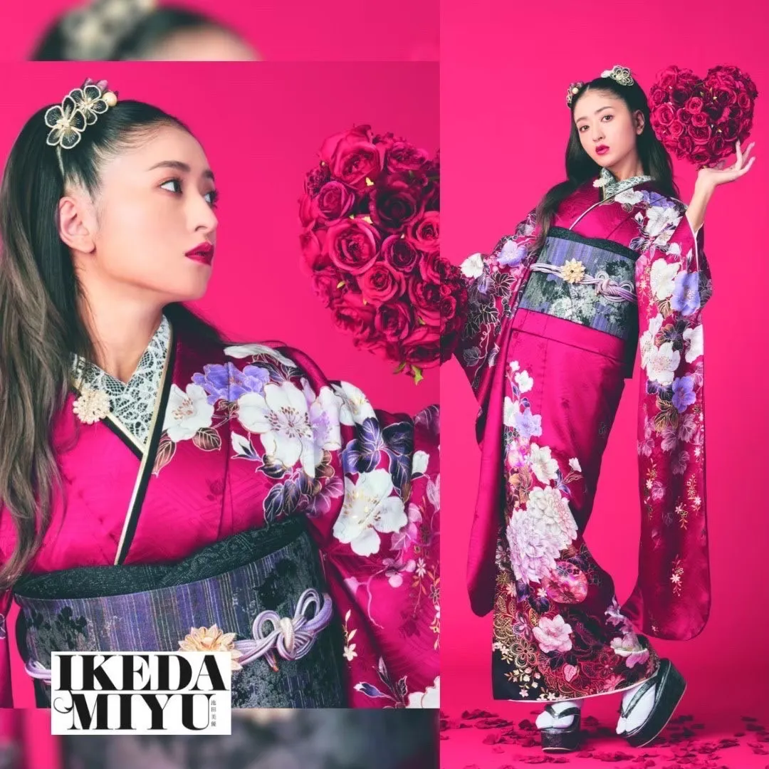 振袖レンタル　奈良　橿原　かわいい　おしゃれ　個性派　かわいい　かっこいい　くすみ　イマドキ　