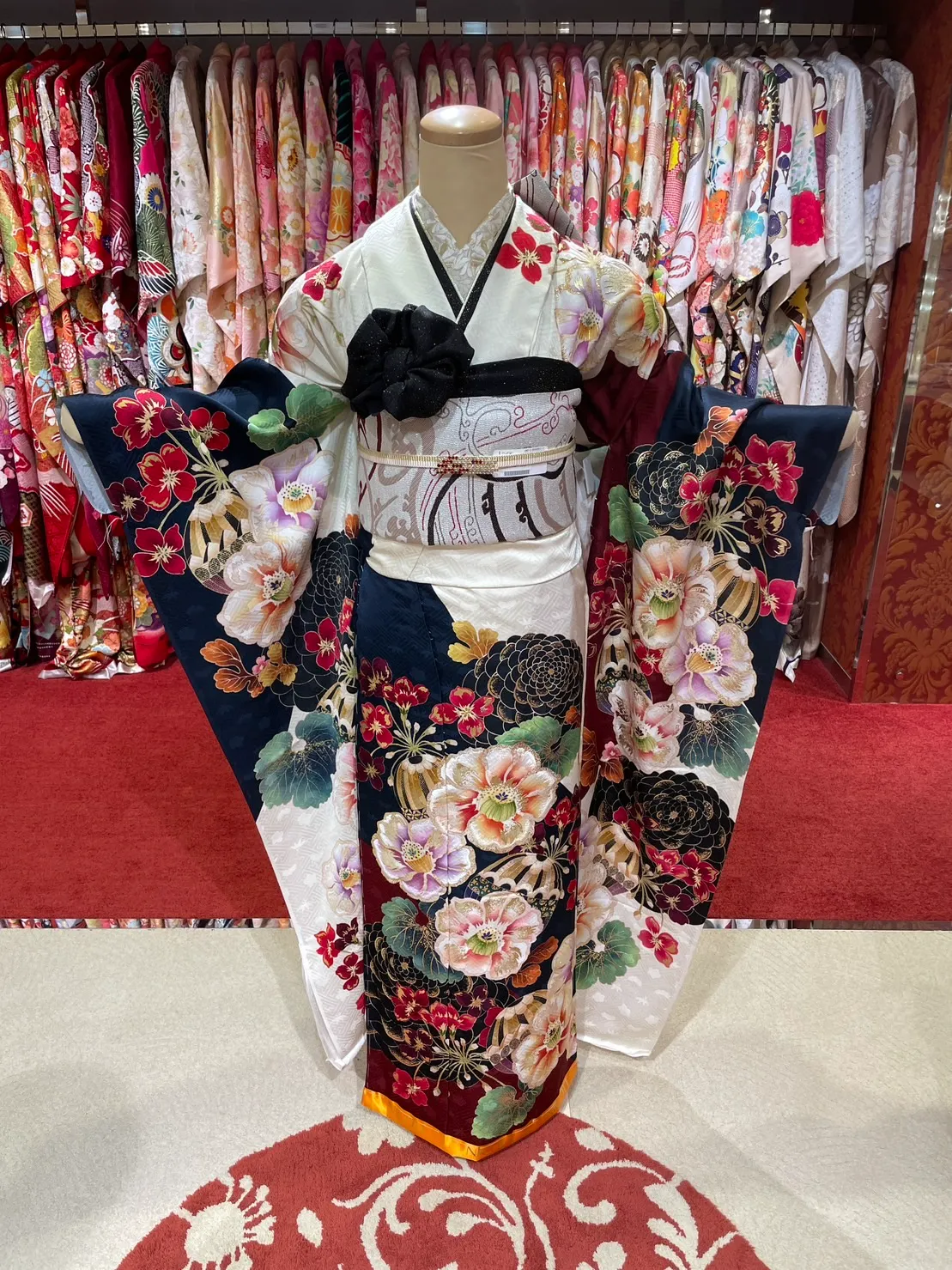 大阪　振袖　ニコル　かわいい