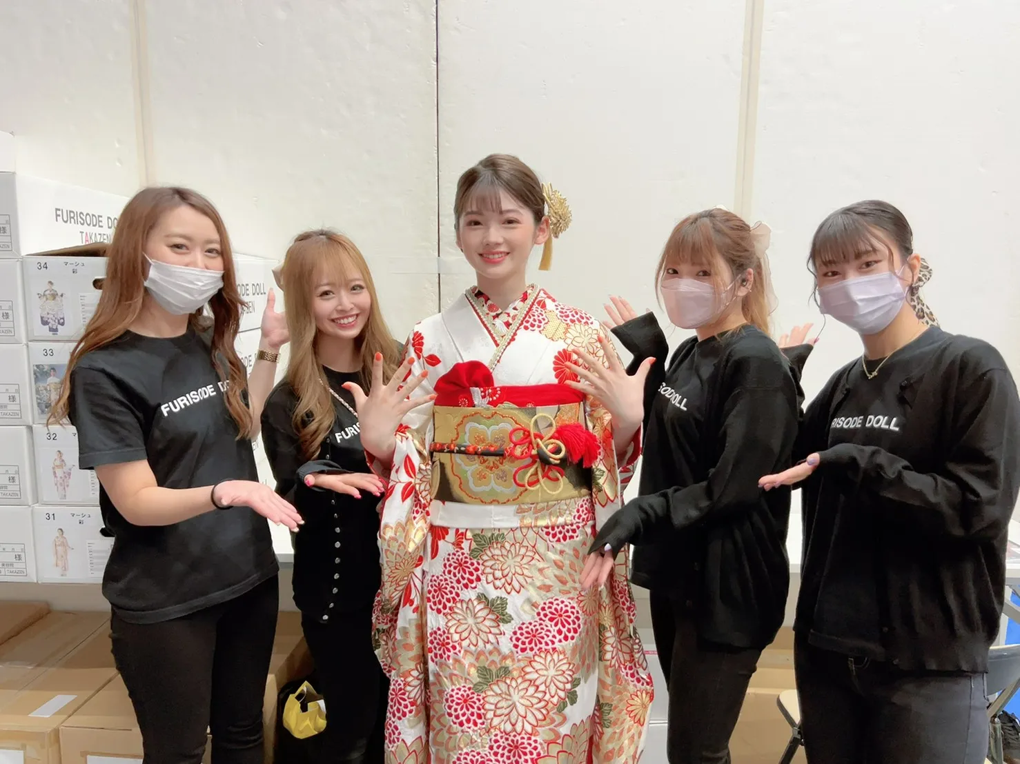 成人式　前撮り　梅田