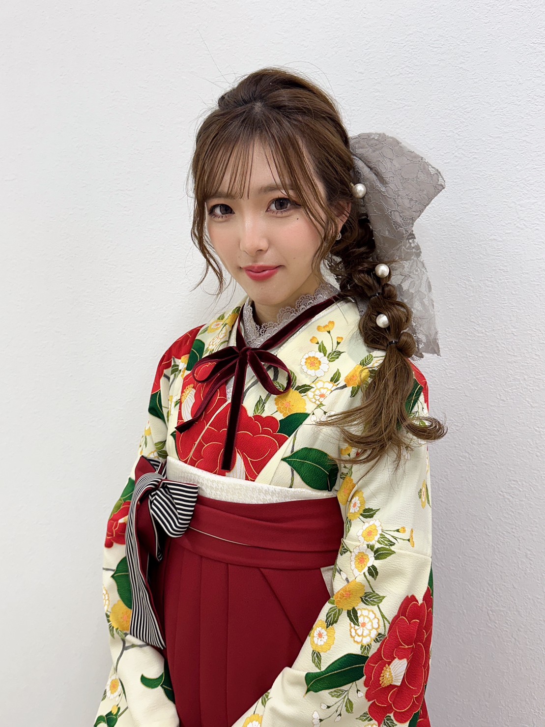 成人式　振袖　前撮り　卒業式　袴　髪飾り　ヘアアレンジ　ヘアメイク