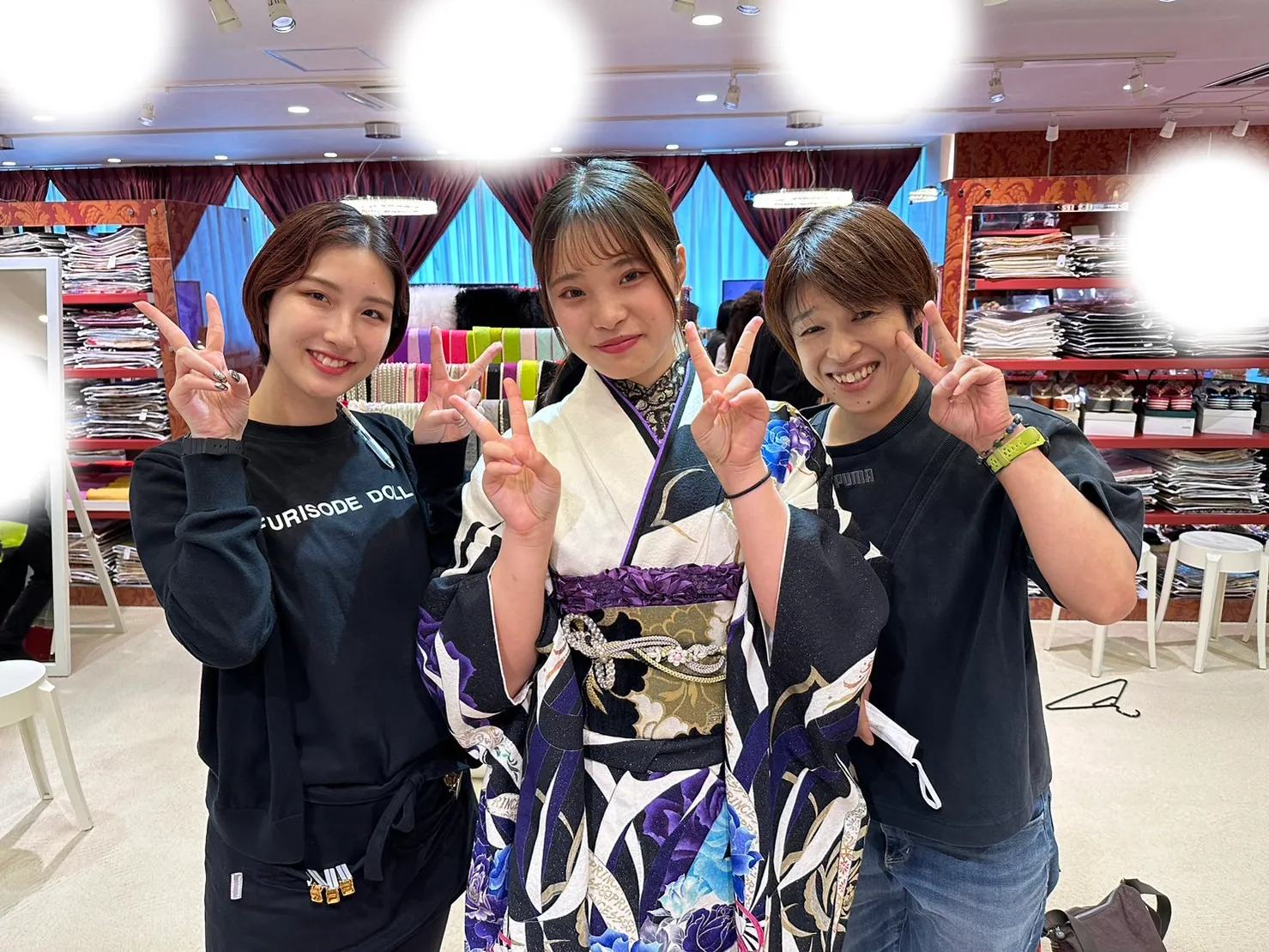 袴レンタル　振袖レンタル　くすみ　キラキラ　かわいい　梅田　大阪　安い　イマドキ　古典　くすみカラー　前撮り　ヴィンテージ　渋い