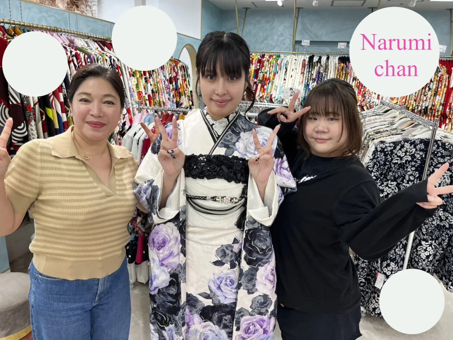 振袖　レンタル　キラキラ　かわいい　大阪　成人式　なんば　心斎橋