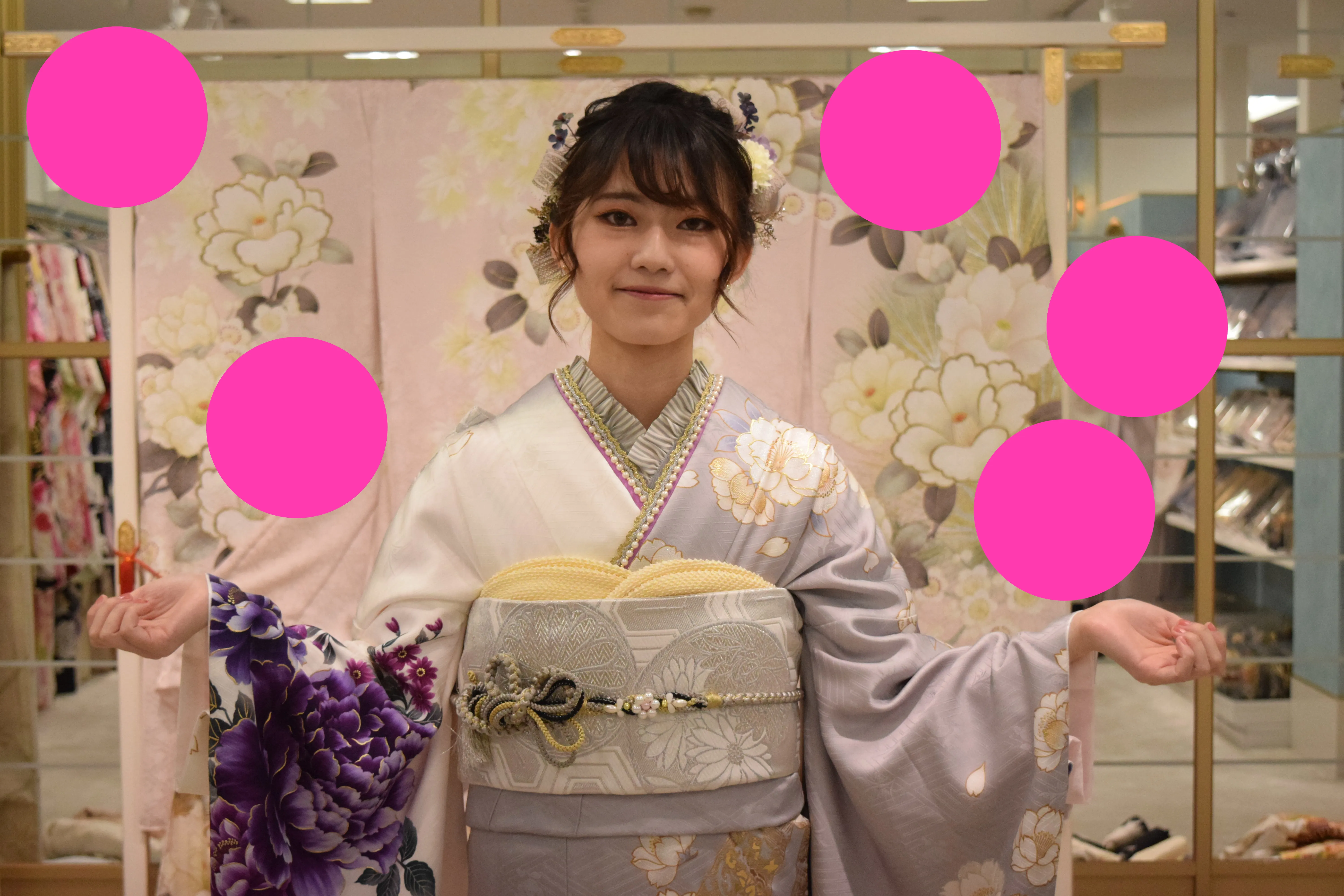 前撮り　振袖　撮影会　古典