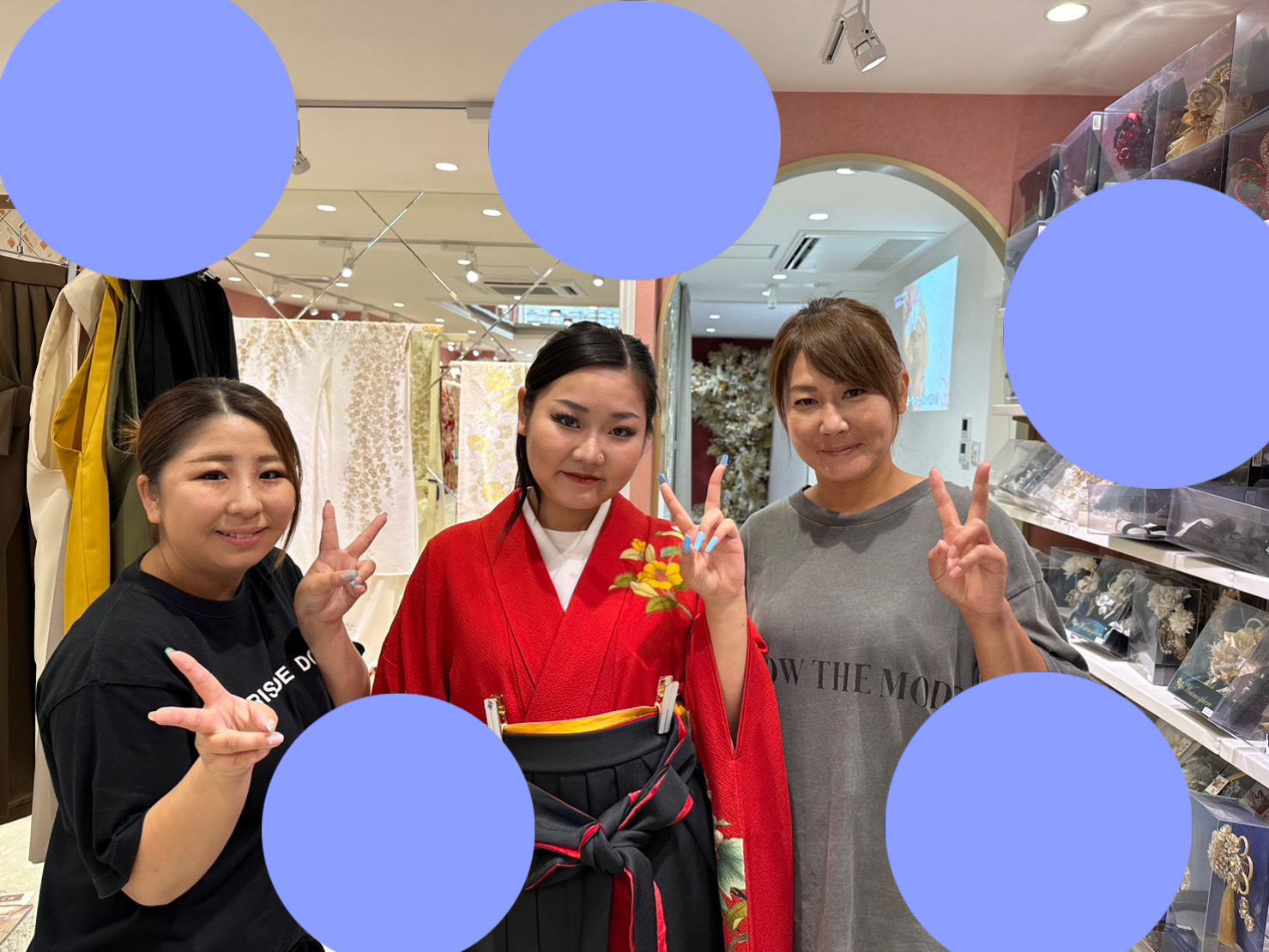 【TAKAZEN姫路店】♡5日　お家のお振袖にぴったりの渋めかっこいいコーデで姫路市で卒業式を迎える姫ちゃん♡
