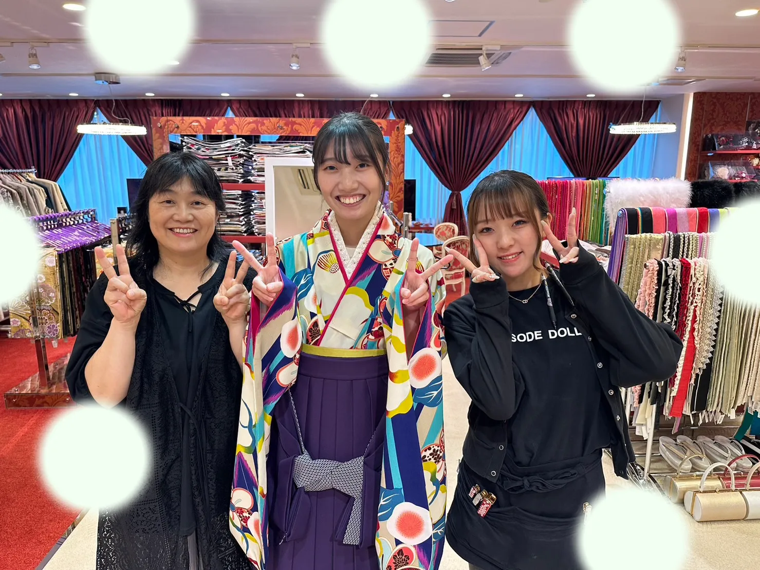 成人式　前撮り　梅田　袴　くすみカラー　かわいい　イマドキ　淡色　古典　タカゼン　撮影