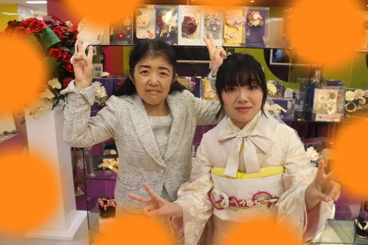 TAKAZEN神戸三宮店　前撮り撮影会　イマドキ　カワイイ　コディネート　振袖　レンタル　袴　