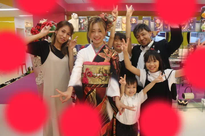 TAKAZEN神戸三宮店　前撮り撮影会　イマドキ　カワイイ　コディネート　振袖　レンタル　袴　