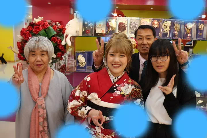 TAKAZEN神戸店　前撮り撮影会　イマドキ　カワイイ　コディネート　振袖　レンタル　袴　